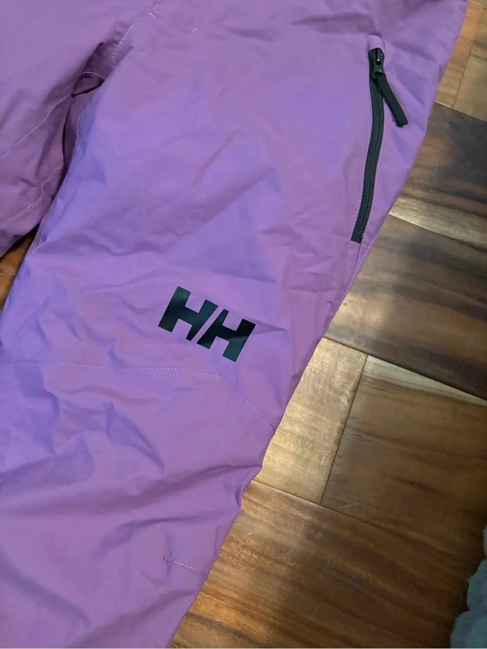 Helly Hansen Girls Snow Ski Pants Purple Size 14 / 164 Waterproof Winter Pants - Picture 3 of 5